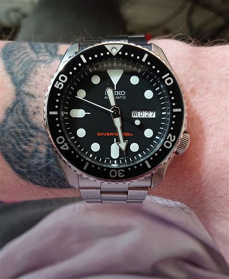 seiko skx007 with suit